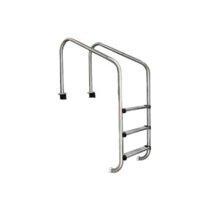 Escaleras de Piscina 2 Pasos MB215 Acero Inoxidable Peldaños Antideslizantes