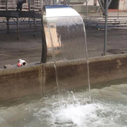 Cascadas para Piscinas Cuello de Cisne