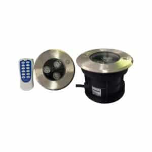 Luces para Piscina Empotrables 9W/ AC12V - D100mm - RGB - Control Remoto Pool System