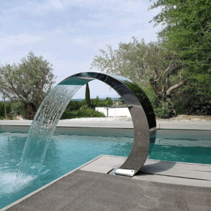 Cascadas para Piscinas de Acero Inoxidable