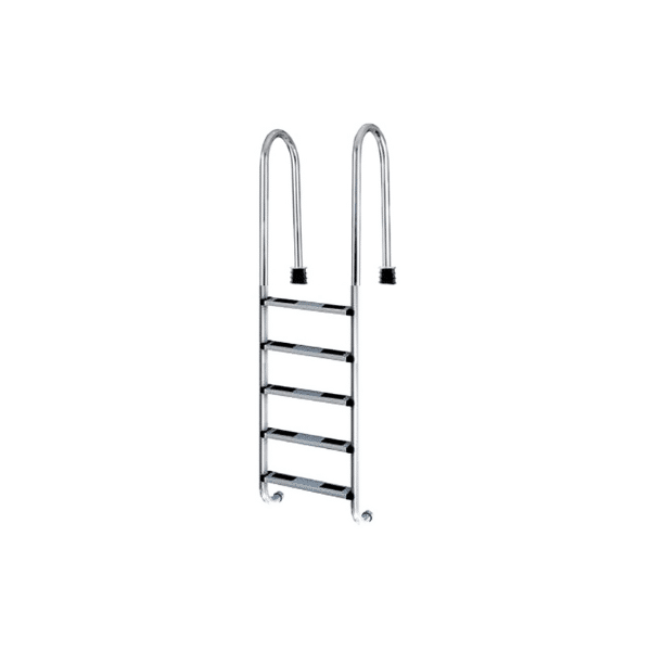 Escaleras de Piscina 5 Pasos Acero Inoxidable Peldaños Antideslizantes