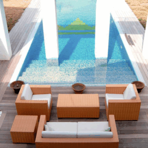 Pepelma para Piscina Celeste Tricolor